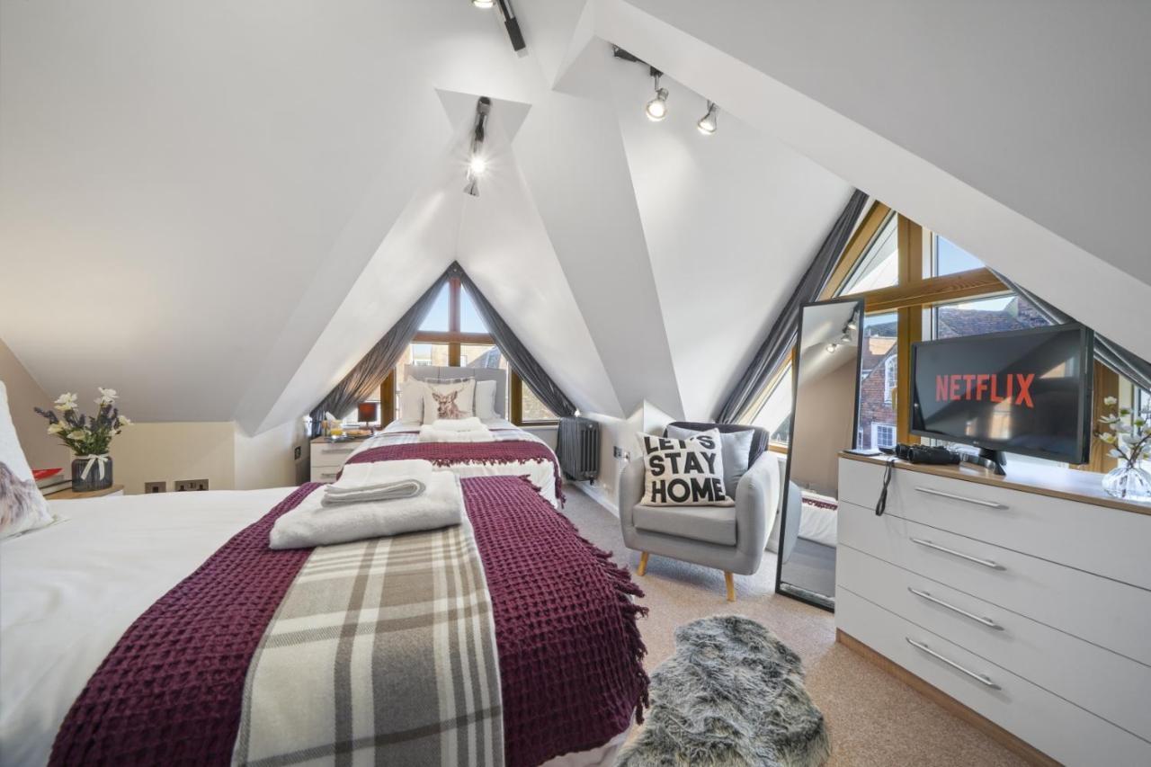 Super Funky Spire View Cottage - Free Gated Parking - Ultra Wifi Canterbury Luaran gambar